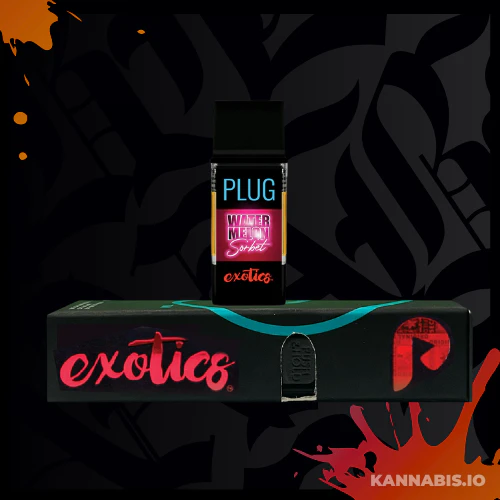 PLUGPLAY™ - PLUGplay EXOTICS Watermelon Sorbet 1g Vape Main Image