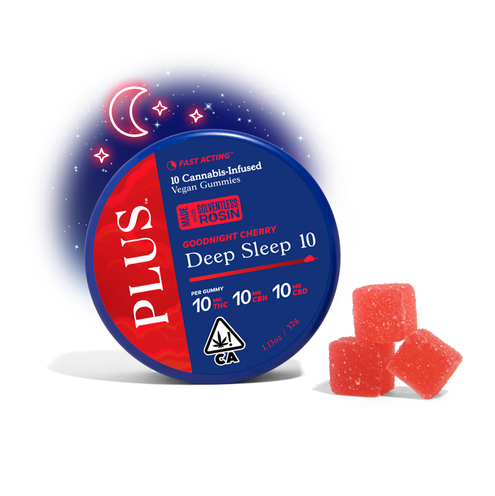 Edible - Goodnight Cherry - Deep Sleep - 1:1:1 - CBD:THC:CBN - 10pk - 100MG