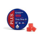 PLUS | GOODNIGHT CHERRY THC/CBN/CBD - 1:1:1 10PK | EDIBLE | 100MG