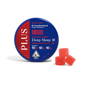 PLUS - PLUS | GOODNIGHT CHERRY THC/CBN/CBD - 1:1:1 10PK | EDIBLE | 100MG