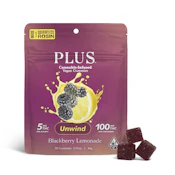 Blackberry Lemonade (Live Rosin) Gummies - 100mg (I) - PLUS