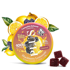 PLUS - Blackberry Lemonade Rosin Gummies