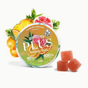 PLUS - PLUS | RAINBOW KUSH - 10PK | EDIBLE | 100MG
