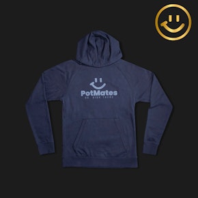 PotMates Classic Hoodie (Black) Medium