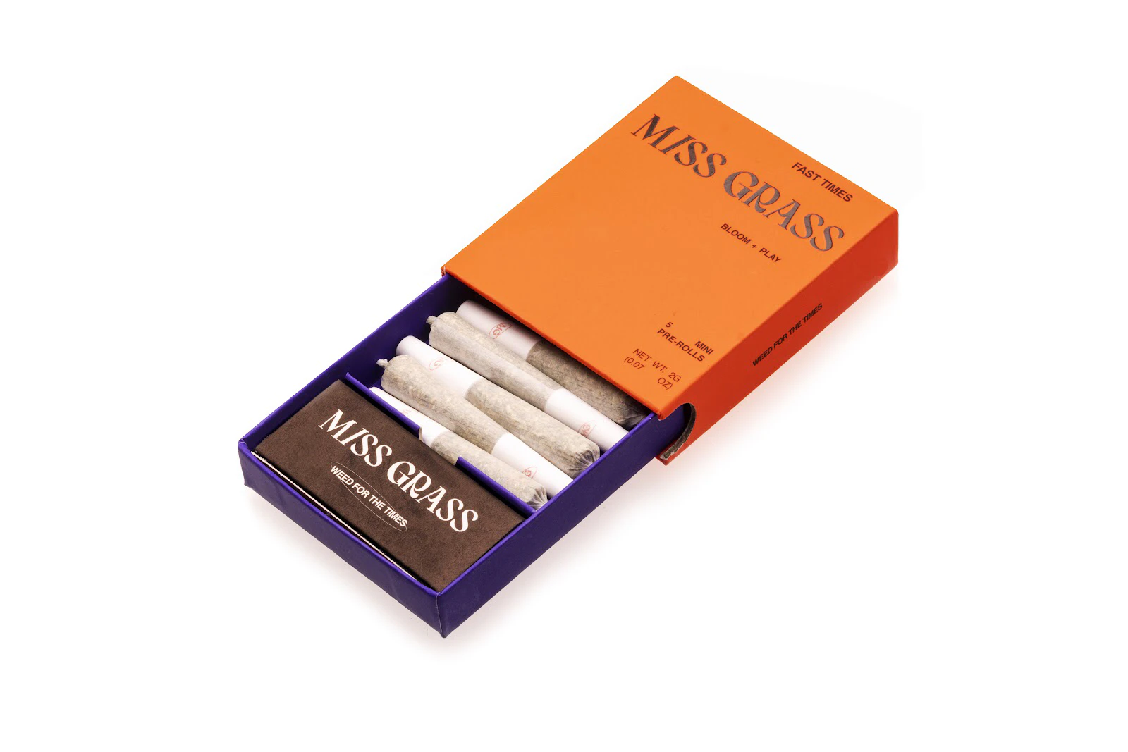 Miss Grass - Fast Times - 5 x 0.4g Preroll Pack Main Image