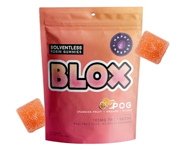 BLOX - Blox | Edible | Rosin Gummies - POG | 100mg, 10