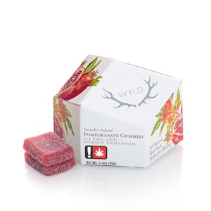 WYLD - WYLD | Pomegranate | 1:1 THC:CBD | 10pk