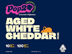 POP 20 - Aged White Cheddar 100mg