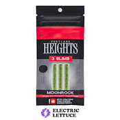 Portland Heights Cherry Fritter 3pk Moonrock Infused Slims 1g