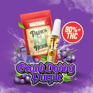 Papa's Herb - Papa's Herb | Granddaddy Purple | Cartridge | 1g