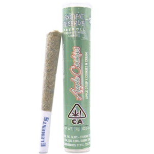 Pacific Reserve - Apple Cookies .7g Pre-Roll - Pacific Reserve