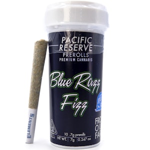 Pacific Reserve - Blue Razz Fizz 7g 10 Pack Pre-Rolls - Pacific Reserve
