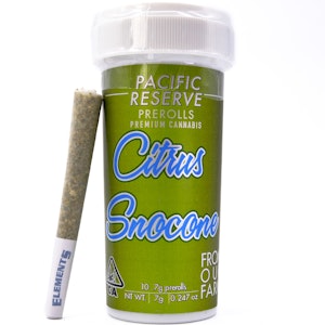 Pacific Reserve - Citrus Snocone 7g 10 Pack Pre-Rolls - Pacific Reserve