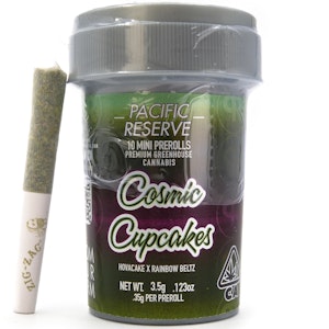 Pacific Reserve - Cosmic Cupcakes 3.5g 10 Pack Mini Pre Rolls - Pacific Reserve