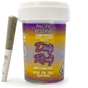 PACIFIC RESERVE - Dirty R*ntz 3.5g 10 Pack Mini Pre-Rolls - Pacific Reserve
