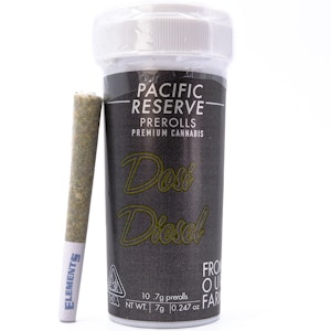 Pacific Reserve - Dosi Diesel 7g 10 Pack Pre-rolls - Pacific Reserve