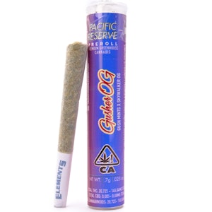 Pacific Reserve - Gusher OG .7g Pre-Roll - Pacific Reserve