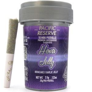 PACIFIC RESERVE - Hova Jelly 3.5g 10 Pack Mini Pre-Rolls - Pacific Reserve