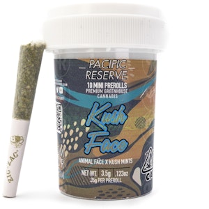 PACIFIC RESERVE - Kush Face 3.5g 10 Pack Mini Pre-Rolls - Pacific Reserve