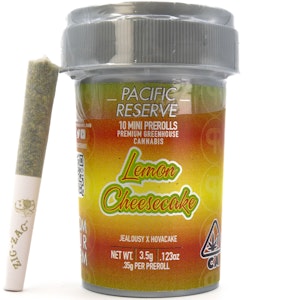 PACIFIC RESERVE - Lemon Cheesecake 3.5g 10 Pack Mini Pre-Rolls - Pacific Reserve