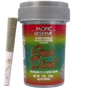 PACIFIC RESERVE - Sour Diesel 3.5g 10 Pack Mini Pre-Rolls - Pacific Reserve