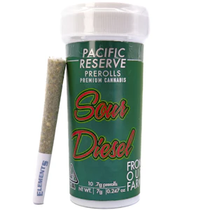 PACIFIC RESERVE - Sour Diesel 7g 10 Pack Pre-rolls - Pacific Reserve