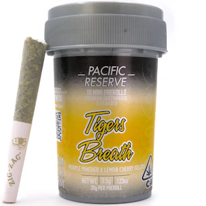 Pacific Reserve - Tiger's Breath 3.5g 10 Pack Mini Pre-Roll - Pacific Reserve