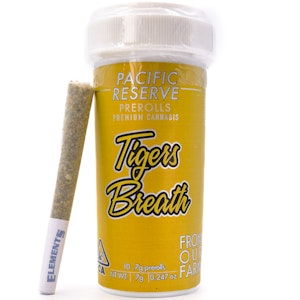 Pacific Reserve - Tiger's Breath 7g 10 Pack Pre-Rolls - Pacific Reserve