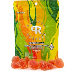 PACIFIC RESERVE - Watermelon 100mg 10 Pack Live Resin Gummies - Pacific Reserve