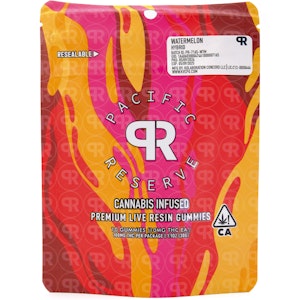PACIFIC RESERVE - Watermelon 100mg 10 Pack Live Resin Gummies - Pacific Reserve