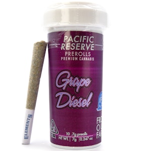 Pacific Reserve - Grape Diesel 7g 10 Pack Pre-Rolls - Pacific Reserve