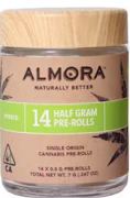 ALMORA FARM:  Hash Burger .5g Pre-Roll 14pk/7g (H)