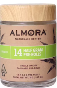 ALMORA FARM: Wedding Cake .5g Pre-Roll 14pk/7g (H)