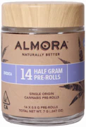 ALMORA FARM: Lemon GMO .5g Pre-Roll 14pk/7g (I)