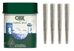 CANNABIOTIX: Cereal Milk .5g Pre-Rolls 4pk (H)