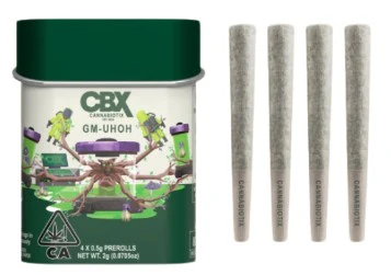 CBX: Cannabiotix - CANNABIOTIX: GM UH-OH .5g Pre-Rolls 4pk (H) Main Image