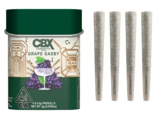 CBX: Cannabiotix - CANNABIOTIX: Grape Gasby .5g Pre-Rolls 4pk (I) Main Image