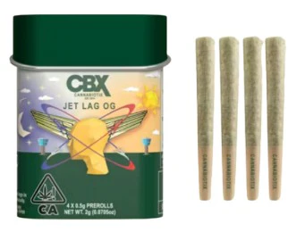CBX: Cannabiotix - CANNABIOTIX: Jet Lag OG .5g Pre-Rolls 4pk (I) Main Image