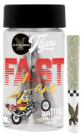 Claybourne Co. - CLAYBOURNE CO: Fast Lane Flyers Blends .5g Pre-Rolls 7pk/3.5g (S) Main Image