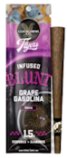 CLAYBOURNE CO: Grape Gasolina 1.5g Diamond & Terpene Infused Blunt (I)