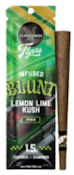 CLAYBOURNE CO: Lemon Lime Kush 1.5g Diamond & Terpene Infused Blunt (H)