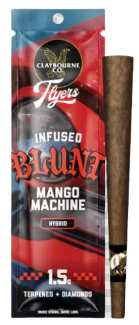 Claybourne Co. - CLAYBOURNE CO: Mango Machine 1.5g Diamond & Terpene Infused Blunt (H) Main Image