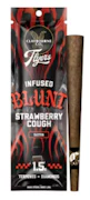 CLAYBOURNE CO: Strawberry Cough 1.5g Diamond & Terpene Infused Blunt (S)