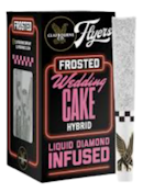 CLAYBOURNE CO: Wedding Cake .5g Frosted Infused Pre-Roll 5pk/2.5g (H)