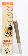 CLSICS: Clockwork Lemon 1g Hash Infused Pre-Roll (S)