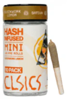 CLSICS - CLSICS: Clockwork Lemon Hash Infused .3g Pre-Roll 10-Pack/3g (S) Main Image