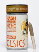 CLSICS: Clockwork Lemon Hash Infused .3g Pre-Roll 10-Pack/3g (S)