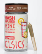 CLSICS: Pink Lemon Up Hash Infused .3g Pre-Roll 10-Pack/3g (H)