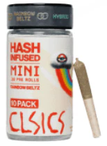 CLSICS - CLSICS: Stardust Sorbet Hash Infused .3g Pre-Roll 10-Pack/3g (H) Main Image