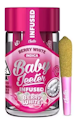 JEETER: Berry White Quad-Infused Baby Jeeter .5g Pre-Roll 5pk/2.5g (I)